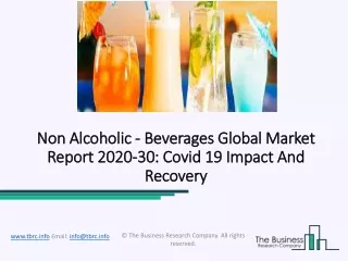 Worldwide Non Alcoholic - Beverages Market In-Depth Qualitative Insights 2020