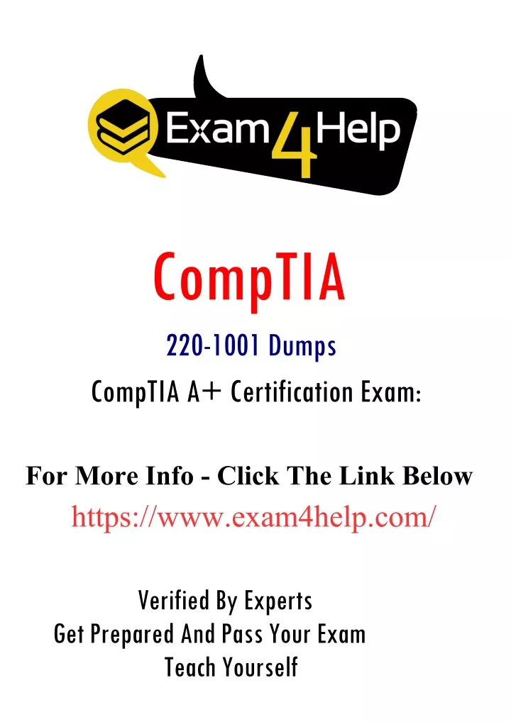 comptia 220 1001 dumps comptia a certification