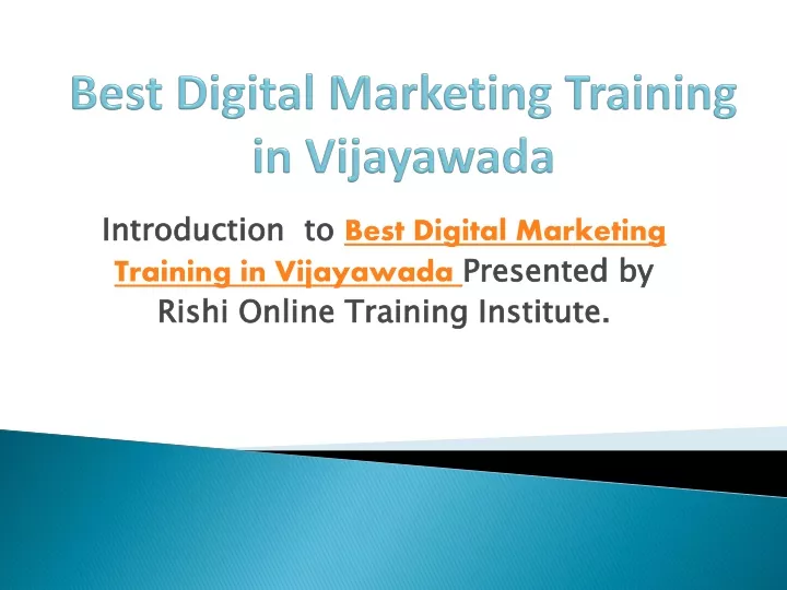best digital marketing training in vijayawada