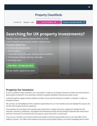 Best Property Buying Company in The United Kingdom