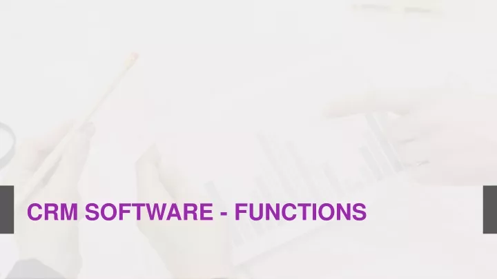 crm software functions