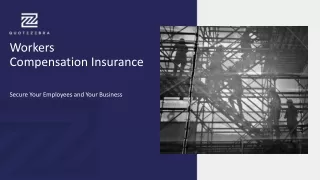 About Workers' Compensation Insurance