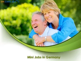 Mini Jobs in Germany