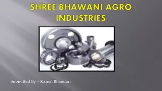 Tractor Parts Manufacturer in Punjab | Shree Bhawani Agro Industries