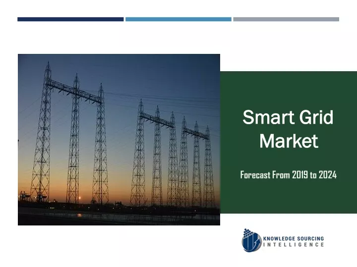 smart grid market forecast from 2019 to 2024
