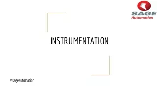 instrumentation