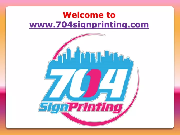 welcome to www 704signprinting com