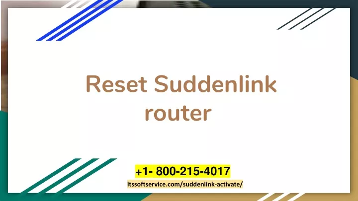 reset suddenlink router