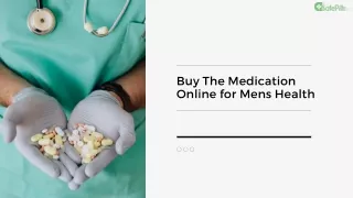 Buy The Medication Online for Mens Health