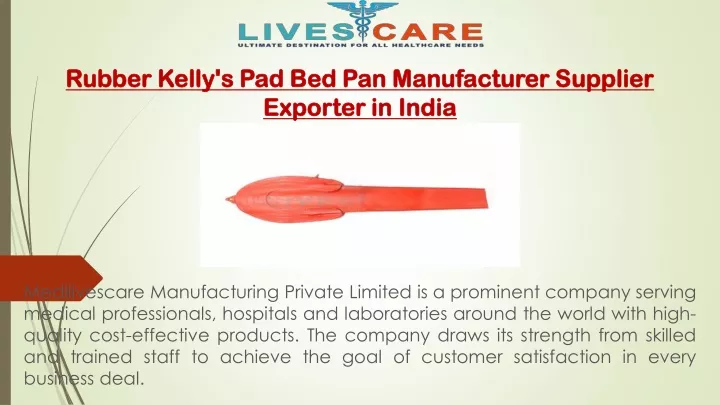 rubber kelly s pad bed pan manufacturer supplier