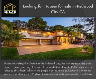 Looking for Houses for sale in Redwood City CA