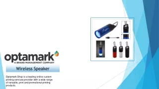 wireless speaker