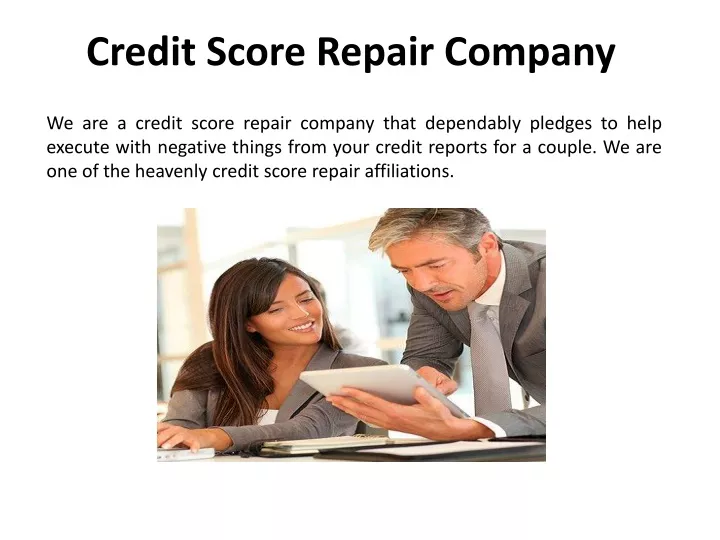 credit score repair company