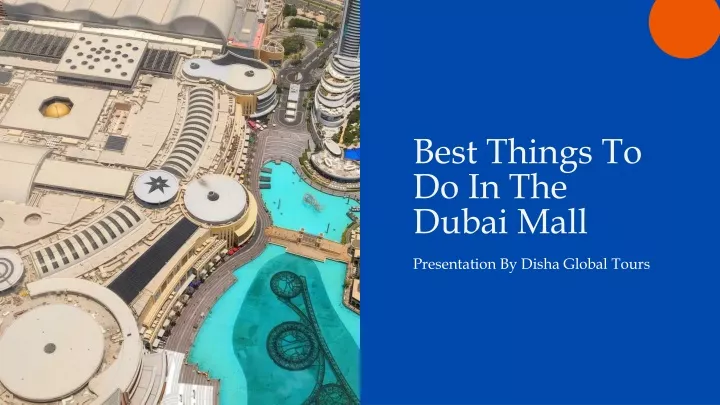 best things to do in the dubai mall