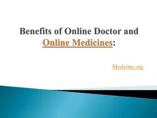 Online medicine