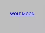 Full Moon January 2022 Wolf Moon