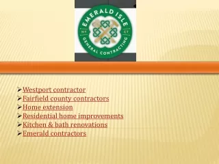 westport contractor fairfield county contractors