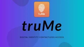 Get Best Touchless Visitor Management System - Trume