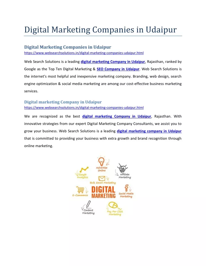 digital marketing companies in udaipur