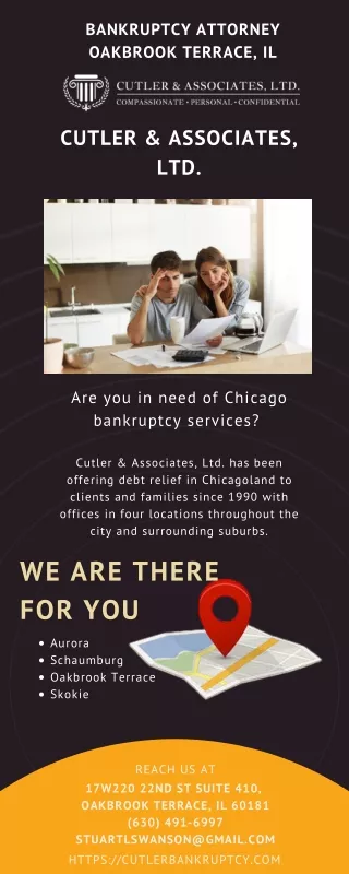 Bankruptcy Attorney Oakbrook Terrace, IL