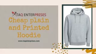 cheap plain and printed hoodie