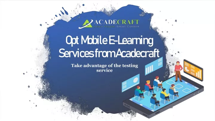 opt mobile e learning services from acadecraft