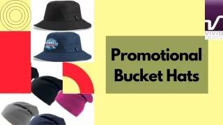 promotional bucket hats