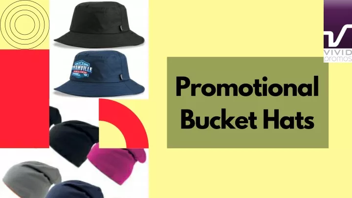 promotional bucket hats