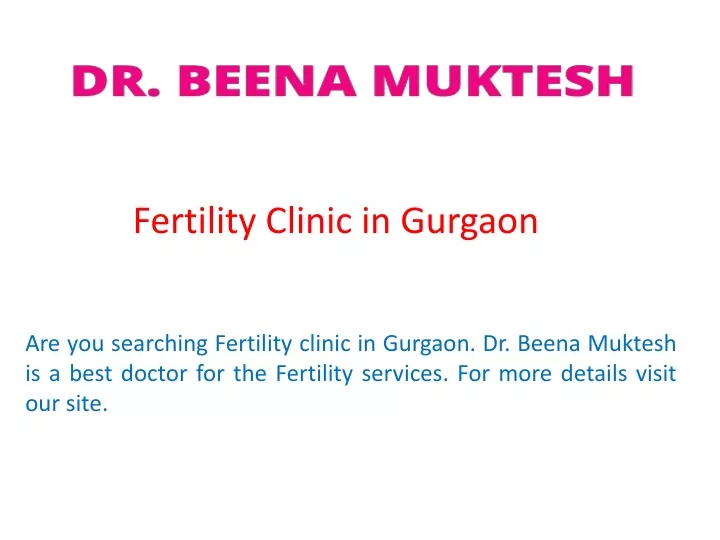 fertility clinic in gurgaon