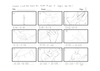 STORYBOARDS