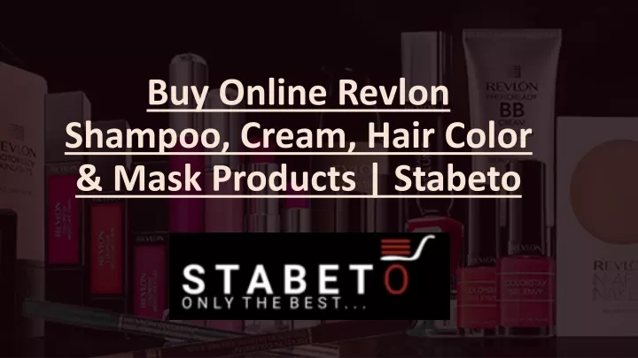 buy online revlon shampoo cream hair color mask products stabeto