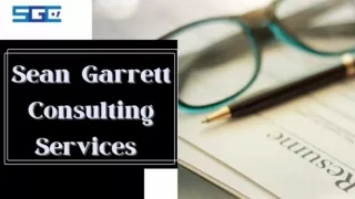 Sean Garrett Consulting Services | Resume Assistance