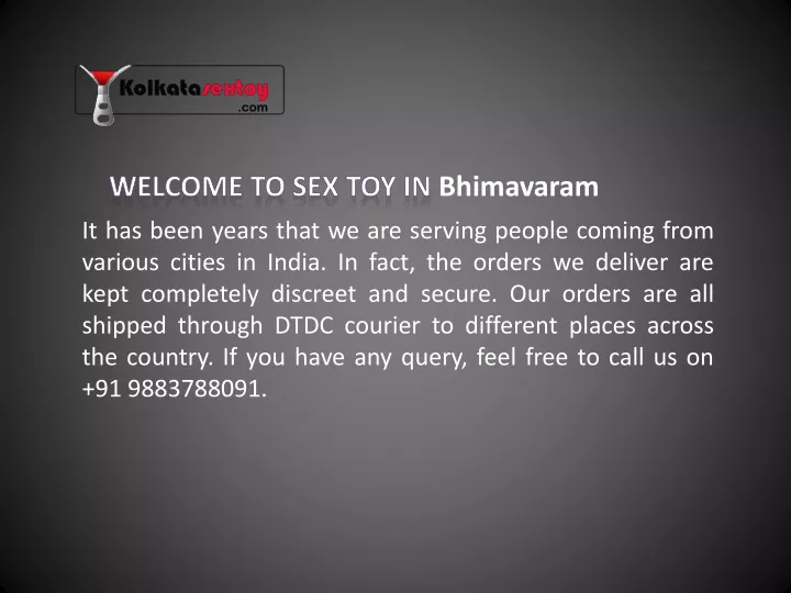 w elcome t o sex toy in bhimavaram