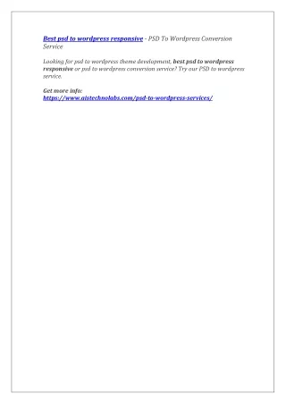 best psd to wordpress responsive psd to wordpress