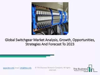 global switchgear global switchgear market
