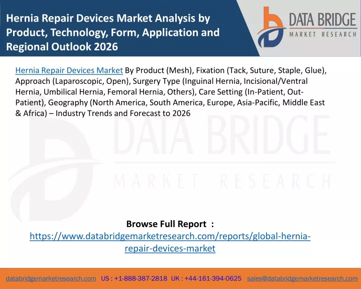 hernia repair devices market analysis by product