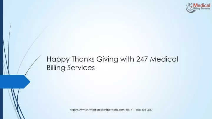 happy thanks giving with 247 medical billing services