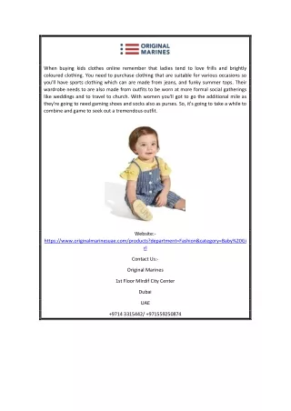 Baby Girl Accessories Online for Sale | OriginalmarinesUAE.com