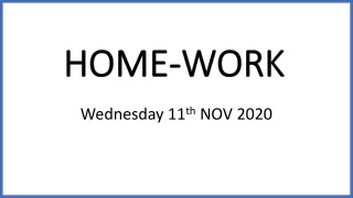 home work