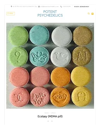 Buy MDMA(Ecstasy) Online - Potent Psychedelics