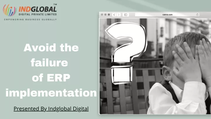 avoid the failure of erp implementation