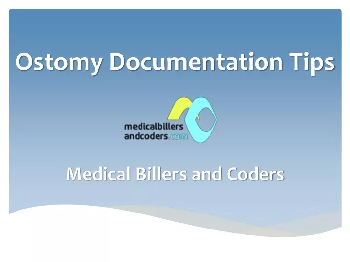 ostomy documentation tips