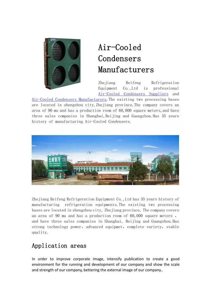 air cooled air cooled condensers condensers