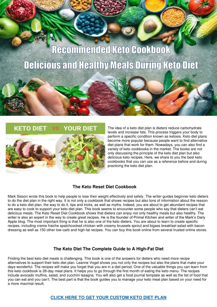 the idea of a keto diet plan is dieters reduce