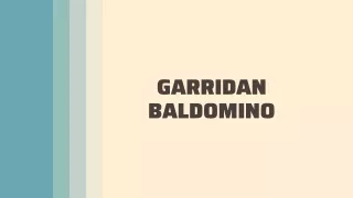 garridan baldomino