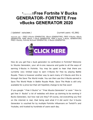 2dmycnrj free fortnite v bucks generator fortnite