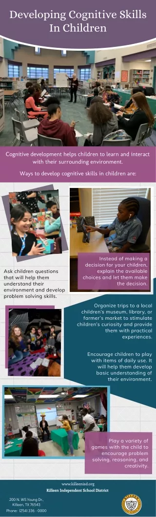 developing cognitive skills in children