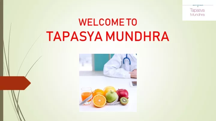 welcome to tapasya mundhra