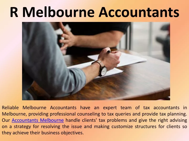 r melbourne accountants