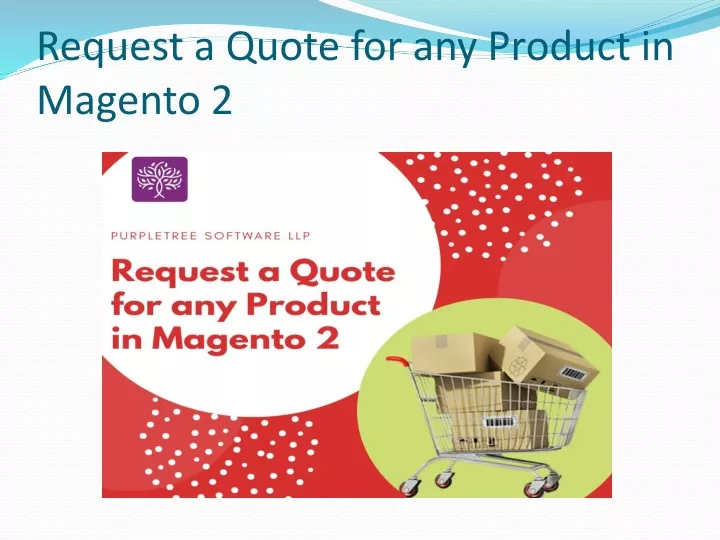 request a quote for any product in magento 2